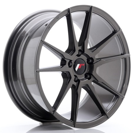 Japan Racing JR21 18x8,5 ET40 5x114,3 Hyper Gray kpl 4 sztuki + ceramika