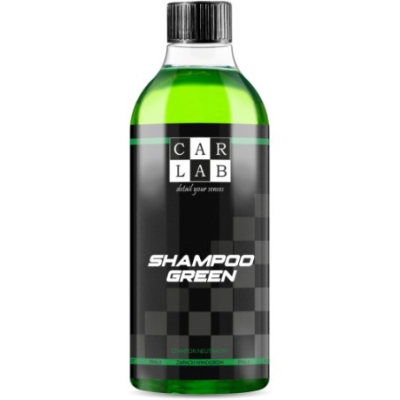 CARLAB SHAMPOO GREEN SZAMPON DO MYCIA AUTA SAMOCHODU NEUTRALNE PH 500 ML