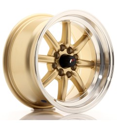 Japan Racing JR19 16x8 ET0 4x100 4x114,3 Gold komplet 4szt + ceramika