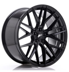 Japan Racing JR28 19x8,5 ET40 5x114,3 Gloss Black komplet 4szt + ceramika