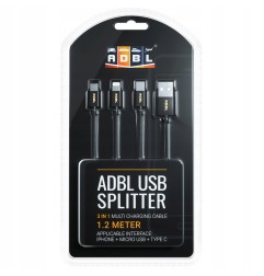 ADBL USB SPLITTER Rozdzielacz do ładowania telefonu