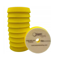 Honey Combination Zestaw 10 szt. Gąbka polerska R-DA Żółta 125/140/25mm