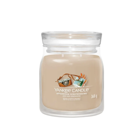 YANKEE CANDLE Świeca średnia AFTERNOON SCRAPBOOKING 368g