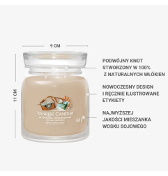 YANKEE CANDLE Świeca średnia AFTERNOON SCRAPBOOKING 368g