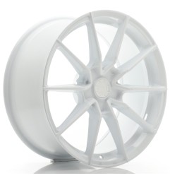 Japan Racing SL02 18x9 ET20-51 Blank White komplet 4 sztuki + ceramika