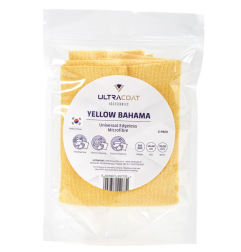 Ultracoat Yellow Bahama 40x40cm 250gsm - bezkrawędziowa mikrofibra