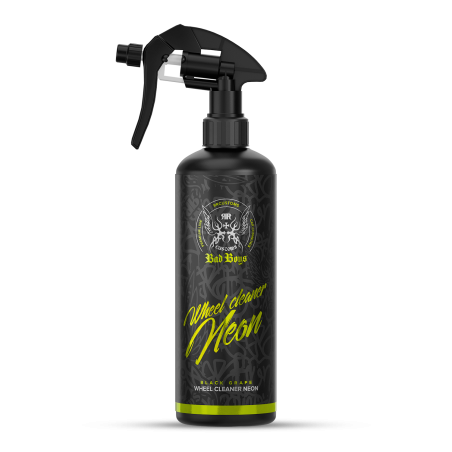 RRC WHEEL CLEANER GEL NEON 500ml + rękawiczki + pędzel