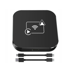 ADAPTER MULTIMEDIALNY BEZPRZEWODOWY CARPLAY 2W1 ANDROID AUTO