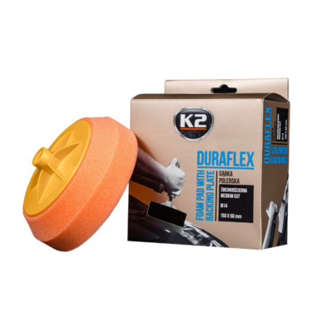 K2 DURAFLEX GĄBKA POLERSKA ŚREDNIOŚCIERNA, GWINT M14