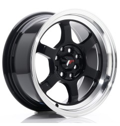Japan Racing JR12 17x8 ET33 5x100 5x114,3 Gloss Black komplet + ceramika