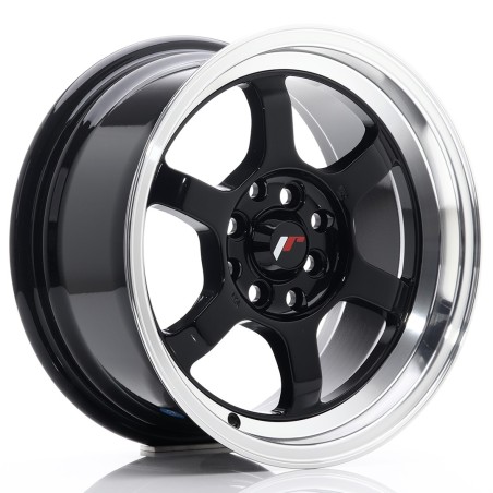 Japan Racing JR12 17x8 ET33 5x100 5x114,3 Gloss Black komplet + ceramika