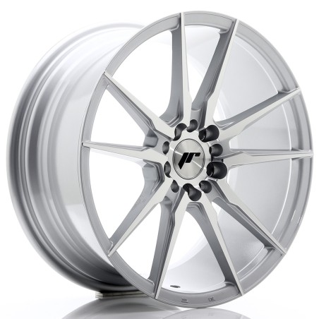 Japan Racing JR21 17x7 ET40 4x100 4x114,3 Silver Machined 4 sztuki ceramika