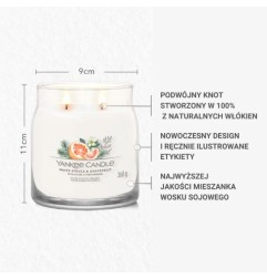 YANKEE CANDLE Świeca średnia WHITE SPRUCE & GRAPEFRUIT 368g