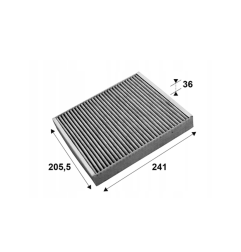 Filtr kabinowy VALEO 715659 Opel, Chevrolet