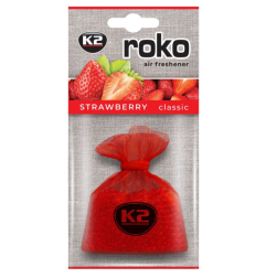 K2 ROKO TRUSKAWKA 20 G - Ekskluzywny odświeżacz powietrza w woreczku