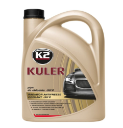 K2 KULER -35C 4L CZERWONY - Płyn do chłodnic czerwony