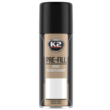 K2 SPRAY DO NAPEŁNIANIA PRE-FILL 400ML - Puszka z gazem do napełniania