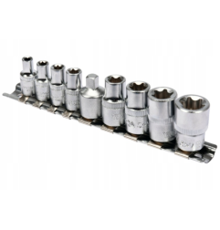 YATO YT-0520 Zestaw kluczy nasadowych TORX E5-E16 9cz.