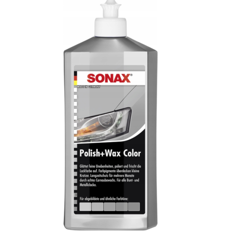 SONAX WOSK KOLORYZUJĄCY NANOPRO SREBRNY 500ML