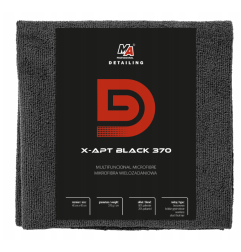 MOJE AUTO X-APT BLACK 370GSM WIELOZADANIOWA MIKROFIBRA 40x40cm