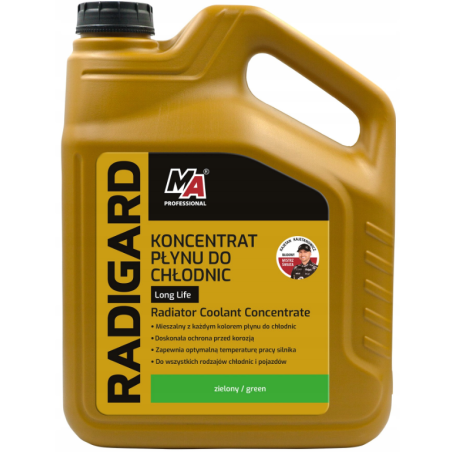 MOJE AUTO KONCENTRAT PŁYNU DO CHŁODNIC ZIELONY 5L