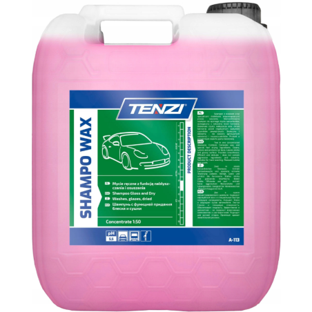 Tenzi SHAMPO WAX Szampon samochodowy z woskiem bubble gum 5L