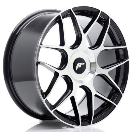 JR Wheels JR18 18x8,5 ET45 5x112 Black Machined