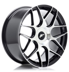 JR Wheels JR18 18x8,5 ET41 5x112 Black Machined