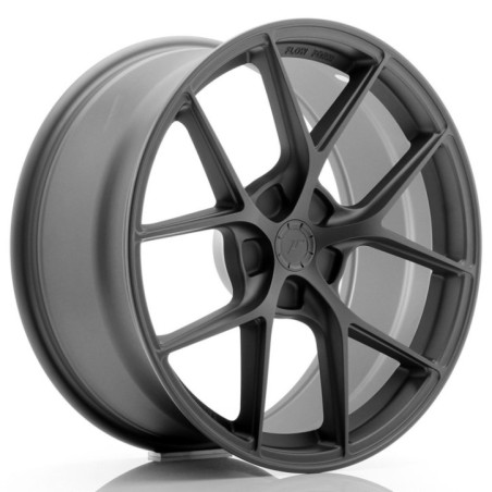 JR Wheels SL01 19x9 ET24 5x112 Matt Gun Metal