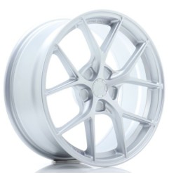 JR Wheels SL01 18x8 ET40 5x120 Matt Silver