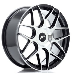 JR Wheels JR18 18x7,5 ET36 5x112 Black Machined