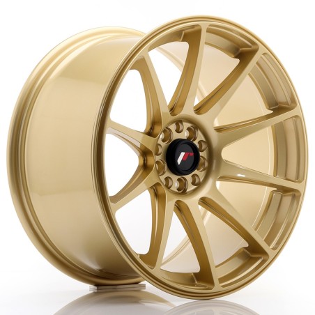 Japan Racing JR11 17x7,25 ET35 5x100 5x114,3 Gold komplet 4 sztuki + ceramika
