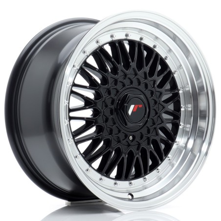 Japan Racing JR9 17x8,5 ET20-35 Blank Gloss Black w/ Machined Lip kpl 4szt