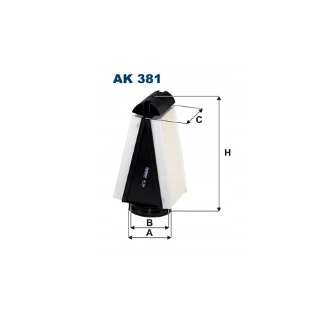 Filtron AK 381 Filtr powietrza