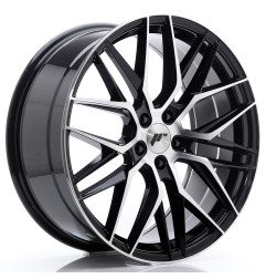 Japan Racing JR28 20x8,5 ET40 5x112 Gloss Black Machined kpl 4szt ceramika