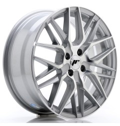 Japan Racing JR28 17x7 ET35 4x108 Silver Machined Face 4 sztuki + ceramika