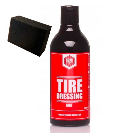 GOOD STUFF Tire Dressing Mat Matowy Dressing Do Opon + APLIKATOR
