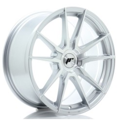 JR Wheels JR21 18x8,5 ET35 5x112 Silver Machined