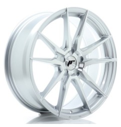 JR Wheels JR21 19x8,5 ET43 5x108 Silver Machined