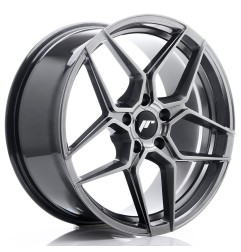 Japan Racing JR34 19x8,5 ET40 5x112 Hyper Black komplet 4 sztuki + ceramika