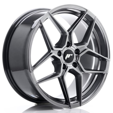 Japan Racing JR34 19x8,5 ET40 5x112 Hyper Black komplet 4 sztuki + ceramika