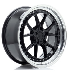 Japan Racing JR39 18x8,5 ET15-35 Blank Black Machined Lip 4 szt ceramika