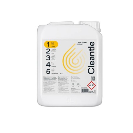 Cleantle Clean Wheel2 5L - kwasowy środek do mycia felg