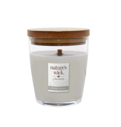 WoodWick Nature's Wick Smoked Vanilla Średnia Świeca 284g