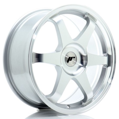 JR Wheels JR3 18x8 ET40 5x108 Silver Machined