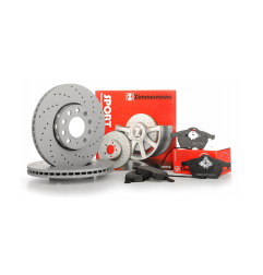 Tarcze Klocki ZIMMERMANN Przód BMW 5 F10 F11 330mm