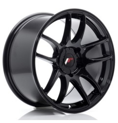 JR Wheels JR29 17x9 ET20-38 BLANK Gloss Black