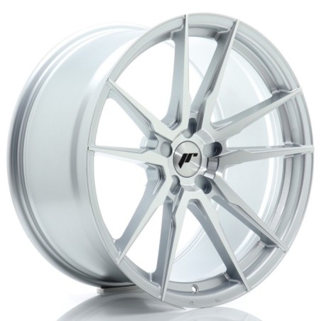 JR Wheels JR21 20x10 ET40 5x112 Silver Machined