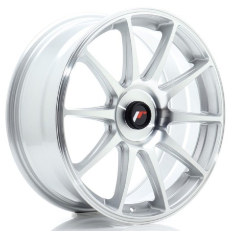 JR Wheels JR11 18x7,5 ET40 5x114,3 Silver Machined