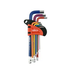 YATO YT-05632 ZESTAW KLUCZY IMBUSOWYCH, KULA 1,5-10MM, 9SZT